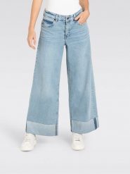 MAC Dżinsy - Comfort fit - w kolorze błękitnym rozmiar: 32. Niebieskie jeansy MAC, z aplikacjami, klasyczne. Za 271.67 zł.
