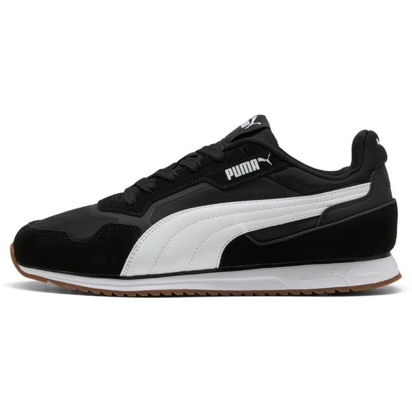 Buty sportowe Puma Softride St Miler. Czarne buty do biegania Puma, bez wzorów, z materiału, bez zapięcia, do biegania. Za 390.00 zł.