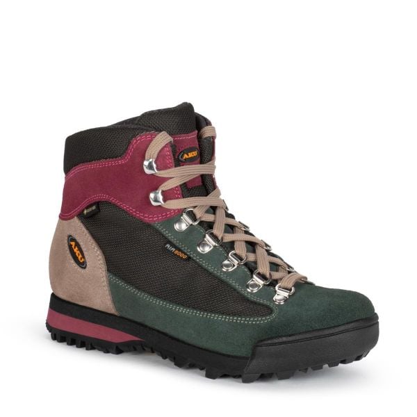 Buty trekkingowe Gore-tex damskie Aku Ultra light. Buty trekkingowe Aku, bez wzorów, z gore-texu, bez zapięcia, trekkingowe, gore-tex. Za 599.00 zł.