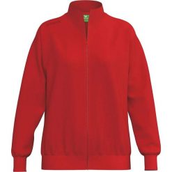 Bluza damska Erima TS. Czerwone bluzy Erima, m, bez wzorów, z bawełny, bez ramiączek, bez kaptura. Za 232.50 zł.