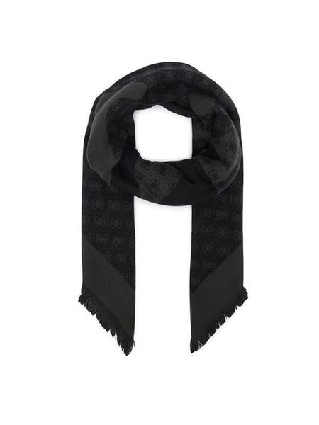 Guess Chusta AW5657 POL03 Szary ciemny. Szare chusty Guess, z aplikacjami, z poliesteru. Za 194.99 zł.
