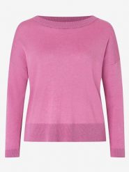 More & More Sweter w kolorze jasnoróżowym rozmiar: 36. Różowe swetry More & More, bez wzorów, bez ramiączek. Za 118.84 zł.