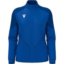 Damska bluza dresowa Macron Artemis. Niebieskie bluzy Macron, l, bez wzorów, z dresówki, bez kaptura. Za 241.00 zł.