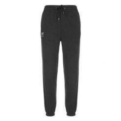 Spodnie sportowe damskie Under Armour Essential Fleece Joggers. Niebieskie spodnie dresowe Under Armour, bez wzorów, z dresówki. Za 396.00 zł.