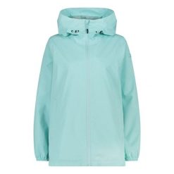 Kurtka przeciwdeszczowa damska CMP. Zielone kurtki przeciwdeszczowe CMP, bez wzorów, bez kaptura. Za 338.50 zł.