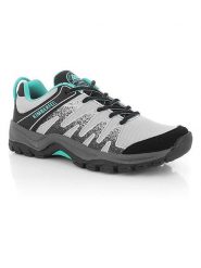 Kimberfeel Buty turystyczne "Montalto" w kolorze szaro-turkusowym rozmiar: 37. Szare buty trekkingowe Kimberfeel, bez wzorów, bez zapięcia, outdoorowe. Za 173.99 zł.