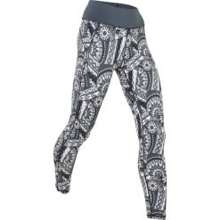 Legginsy sportowe ze stretchem, dł. 7/8, Level 1 bonprix czarny wzorzysty. Legginsy marki bonprix. Za 74.99 zł.