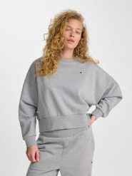 Bluza damska Hummel Bee. Szare bluzy Hummel, m, bez wzorów, z bawełny, sportowe, bez ramiączek, bez kaptura. Za 199.35 zł.