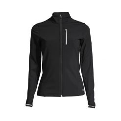 Kurtka damska Casall Windtherm. Czarne kurtki Casall, bez wzorów, z materiału, bez kaptura. Za 586.35 zł.