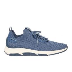 Buty sportowe damskie TBS Jellina. Niebieskie buty treningowe TBS, bez wzorów, z materiału, bez zapięcia, trekkingowe. Za 428.40 zł.