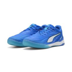 Buty halowe unisex IBERO PUMA. Białe buty do biegania Puma, bez wzorów, bez zapięcia, do biegania. Za 379.00 zł.