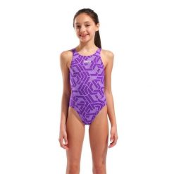 Strój Kąpielowy Arena Escape Swimsuit Swim Tech. Czarne stroje jednoczęściowe Arena, bez wzorów, z materiału, sportowe. Za 169.99 zł.