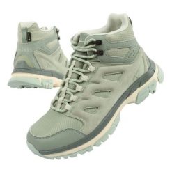 Buty Tamaris Hiking 1-26257-39 723 zielone. Zielone buty trekkingowe z gore-texu, bez zapięcia. Za 466.73 zł.