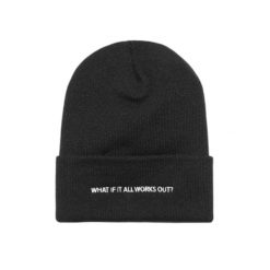 Czapka Flexfit What If Wooly Combed. Czarne czapki zimowe FLEXFIT, bez wzorów. Za 149.00 zł.