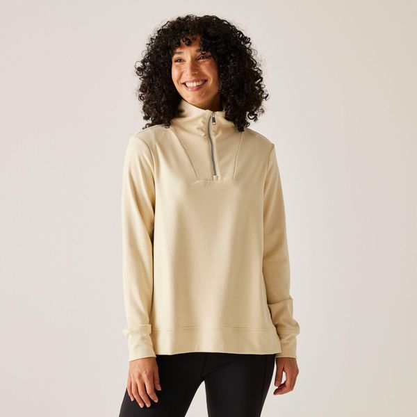 Polar damski z suwakiem 1/2 Demmi. Brązowe bluzy z polaru Regatta, bez wzorów, z polaru, trekkingowe. Za 229.99 zł.