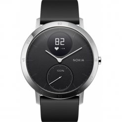 Nokia Activité Steel HR (40mm) - czarny. Czarne zegarki sportowe Nokia. Za 749.00 zł.