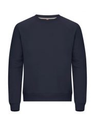 Clique Miami PRO Roundneck bluza typu roundneck French Terry – Dark Navy. Niebieskie bluzy CLIQUE, xl, bez wzorów, z bawełny, bez kaptura. Za 189.36 zł.