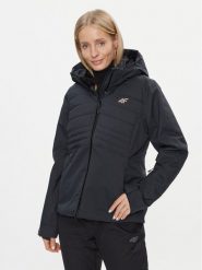 4F Kurtka narciarska 4FAW23TTJAF339 Czarny Slim Fit. Czarne kurtki narciarskie 4f, na zimę, xs, bez wzorów, z syntetyku, bez kaptura, narciarskie. Za 959.99 zł.