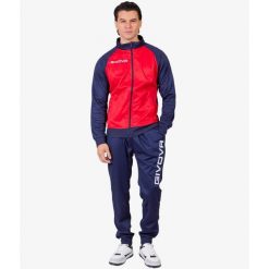 3082 Cuba Dres Rojo/Marino - komplet kurtka i spodnie. Czerwone kurtki 30SEVEN, xs, bez wzorów, z dresówki, bez kaptura. Za 191.99 zł.