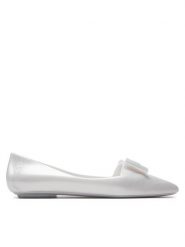 Melissa Baleriny Melissa Pointy Chic Ad 35719 Biały. Białe baleriny Melissa, bez wzorów, z tworzywa sztucznego, bez obcasa, bez zapięcia. Za 219.99 zł.