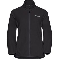 Bluza polarowa damska Jack Wolfskin Moonrise Full Zip. Czarne bluzy bez kaptura Jack Wolfskin, bez wzorów, z polaru, bez kaptura, trekkingowe. Za 339.99 zł.