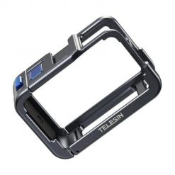 Obudowa metalowa TELESIN DJI Osmo Action 5 (czarna). Czarne zegarki sportowe Telesin. Za 99.00 zł.