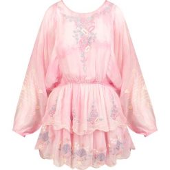 Sukienka LOVESHACKFANCY BRIDGELY. Sukienki LoveShackFancy, na imprezę, m, bez wzorów, z wiskozy, bez kołnierzyka, bez ramiączek, mini. Za 3,080.00 zł.