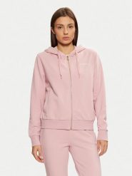 Guess Bluza O5RQ01 KCO31 Różowy Regular Fit. Czerwone bluzy Guess, xl, z aplikacjami, z bawełny, bez kaptura. Za 299.99 zł.
