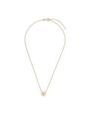 Tory Burch Naszyjnik Kira Enamel Pendant 90549 Biały. Białe naszyjniki Tory Burch, metalowe. Za 539.99 zł.