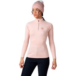 Koszulka termoaktywna Rossignol W Classique 1/2 Zip. Czerwone bielizna termoaktywna damska Rossignol, bez wzorów, bez ramiączek, narciarskie. Za 299.99 zł.