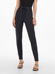 ONLY Spodnie materiałowe Poptrash 15115847 Granatowy Regular Fit. Niebieskie spodnie materiałowe ONLY, bez wzorów, z materiału. Za 119.99 zł.