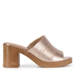 Klapki Lasocki. Żółte klapki Lasocki, bez wzorów, bez obcasa, bez zapięcia. Za 169.99 zł.