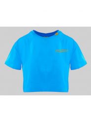 Plein Sport Koszulka w kolorze niebieskim rozmiar: L. Niebieskie t-shirty sportowe Plein Sport, l, bez wzorów, z bawełny, bez ramiączek. Za 202.98 zł.