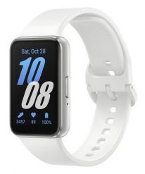 Samsung Galaxy Fit3 srebrny (R390). Szare smartbandy . Za 159.00 zł.
