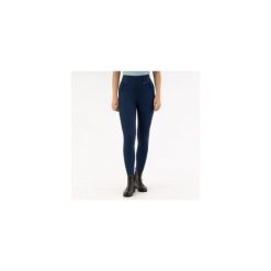 Damskie legginsy jeździeckie z pełną przyczepnością BR Equitation. Brązowe legginsy BR, bez wzorów, z materiału. Za 380.50 zł.
