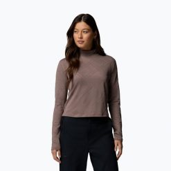 Longsleeve trekkingowy damski Columbia Granite Point Turtleneck. Brązowe bielizna termoaktywna damska Columbia, bez wzorów, bez ramiączek. Za 209.99 zł.
