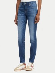 Tommy Jeans Jeansy Sophie DW0DW23101 Granatowy Skinny Fit. Niebieskie jeansy Tommy Jeans, bez wzorów, z bawełny. Za 449.99 zł.