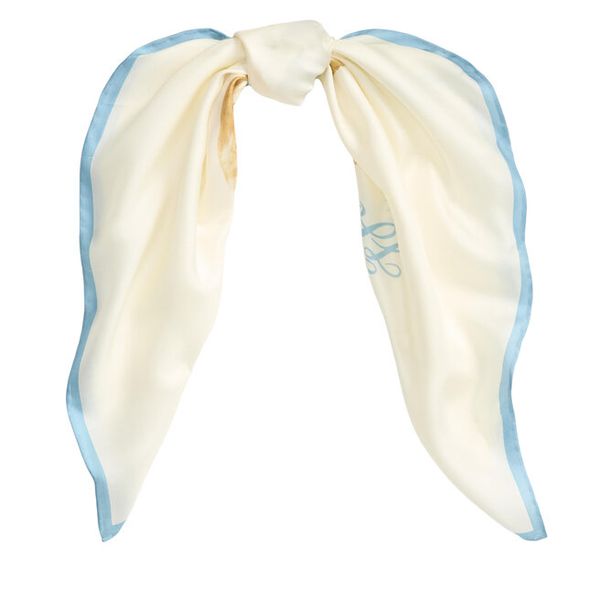 Chusta LAUREN RALPH LAUREN. Białe chusty Lauren Ralph Lauren, bez wzorów. Za 519.99 zł.