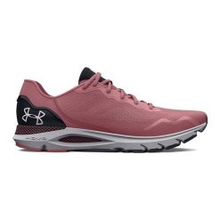 Buty do biegania damskie Under Armour Hovr Sonic 6. Czerwone buty do biegania Under Armour, bez wzorów, bez zapięcia, do biegania. Za 389.99 zł.