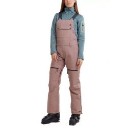 Damskie spodnie narciarskie Fundango Sakura Bib. Czerwone spodnie narciarskie FUNDANGO, bez wzorów, narciarskie. Za 549.90 zł.