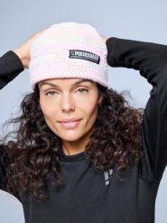 Kapelusz - Damski - Freeride - Powder Rose. Czerwone kapelusze POEDERBAAS, na zimę, bez wzorów, z polaru, retro. Za 221.12 zł.