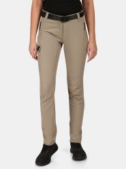 Kilpi Spodnie funkcyjne "Belvela" w kolorze beżowym rozmiar: 38. Brązowe spodnie dresowe Kilpi, bez wzorów, z materiału, outdoorowe. Za 276.05 zł.