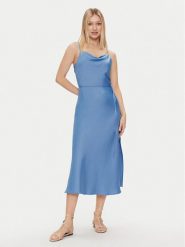YAS Sukienka codzienna Thea 26028891 Niebieski Regular Fit. Niebieskie sukienki YAS, na co dzień, l, bez wzorów, z syntetyku, bez kołnierzyka, bez ramiączek, proste. Za 209.99 zł.