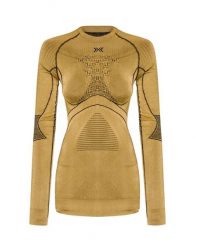 Koszulka damska X-Bionic RADIACTOR 4.0. Żółte t-shirty sportowe X BIONIC, l, bez wzorów, z materiału, bez ramiączek, na fitness i siłownię. Za 739.99 zł.
