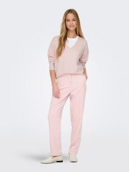 ONLY Sweter w kolorze jasnoróżowym rozmiar: S. Różowe swetry ONLY, s, bez wzorów, bez ramiączek. Za 61.75 zł.