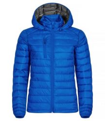 Clique Hudson Women damska kurtka pikowana z odpinanym kapturem – royal blue. Niebieskie kurtki CLIQUE, s, bez wzorów, z materiału. Za 307.05 zł.