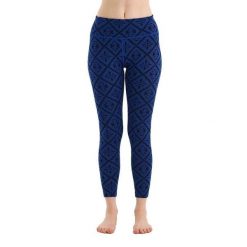 Venus - Legginsy termoaktywne (100% Merino / 230g/m²). Niebieskie bielizna termoaktywna damska WOOLONA, bez wzorów, z wełny, sportowe. W wyprzedaży za 351.00 zł.