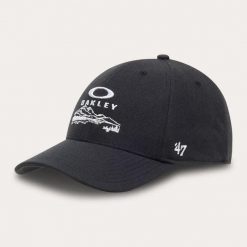 Czapka z daszkiem unisex Oakley 47 MVP czarna FOS902101-021. Czarne czapki z daszkiem Oakley, bez wzorów, z materiału, klasyczne. Za 161.01 zł.