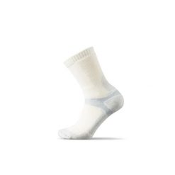 Skarpetki damskie Hannah Walk II. Białe skarpetki Hannah, bez wzorów, z materiału. Za 163.65 zł.