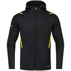 Bluza dresowa z kapturem Jako Challenge. Czarne bluzy z kapturem JAKO, s, bez wzorów, z dresówki, z kapturem. Za 225.75 zł.